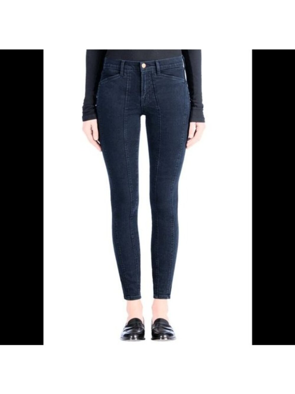 J Brand Pintuck Skinny Everleigh Empire Blue Jeans Size 25